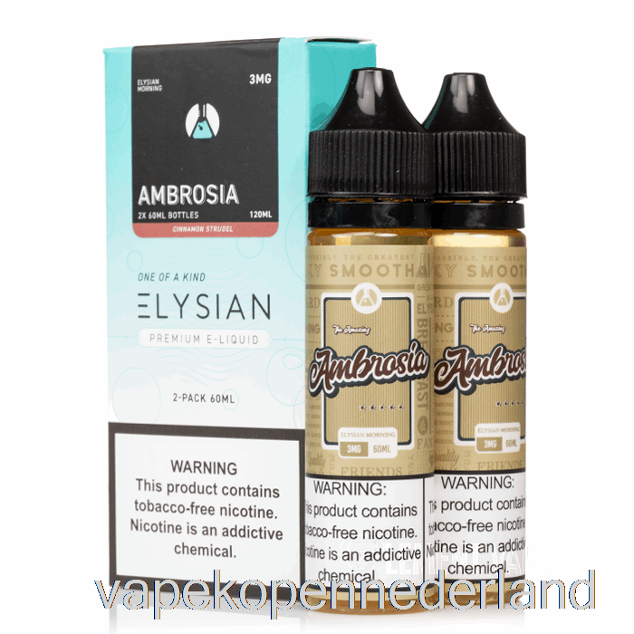 Elektronische Sigaret Vape Ambrosia - Elysian Labs E-vloeistof - 120ml 0mg
